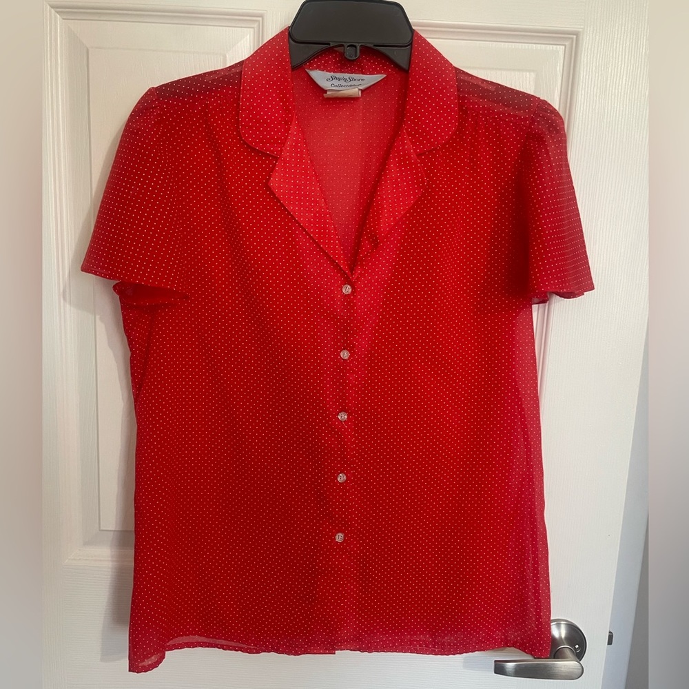 Polka dot Buttonup